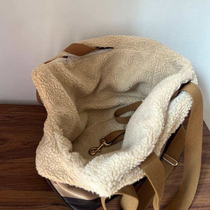 DrewsDogwear – Großhandel Haustier-Transportbox – Hund – Aspen/Sportliche Hundetasche mit weichem Innenfutter aus Teddyfleece