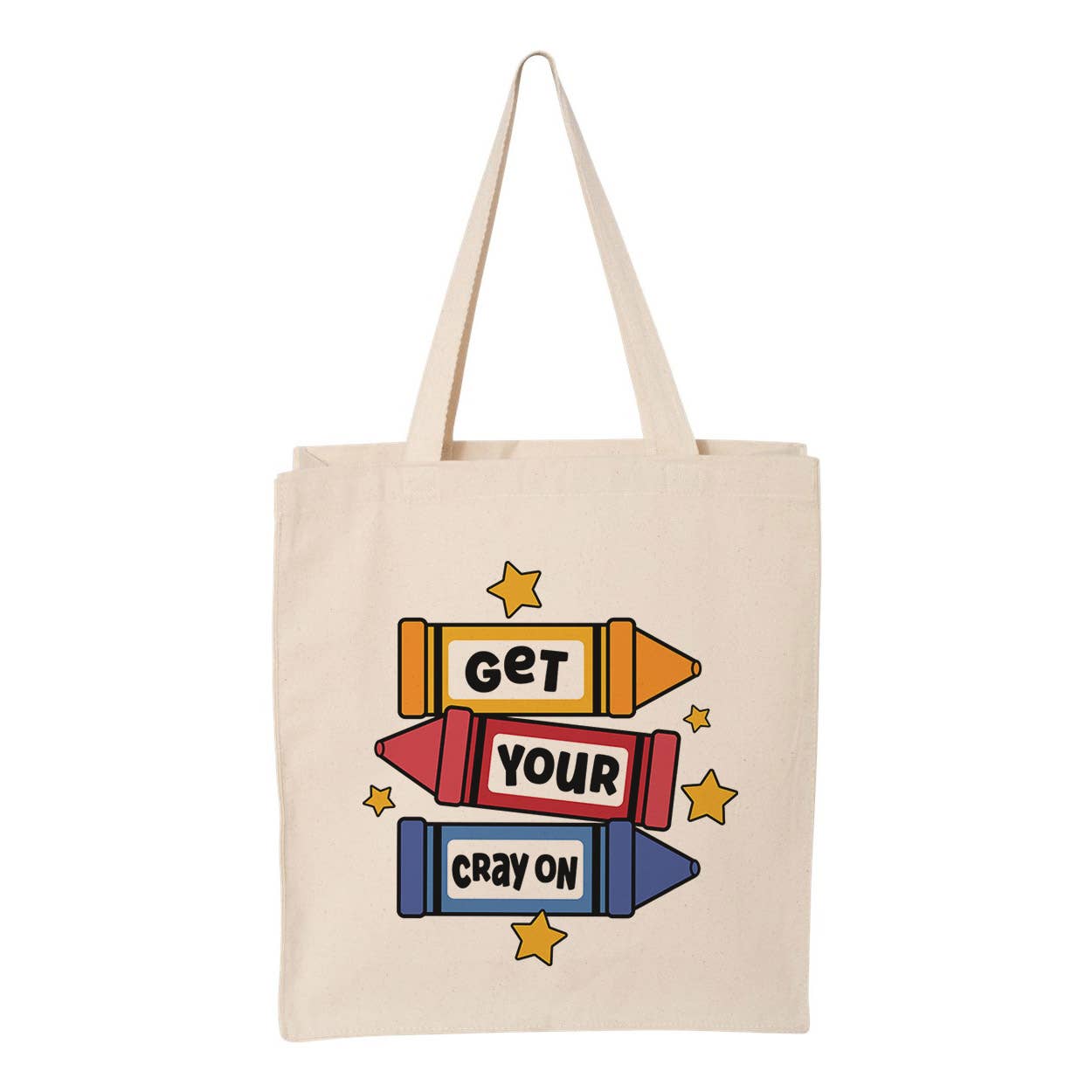 Lucky Luna Apparel – wholesale Tote bag – Women's – Starry Get Your Cray On Tote Bag0