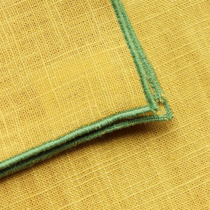 Giardino Segreto - Vente Serviettes de table en tissu - Serviette en lin 100 % de la collection CORDONCINO6