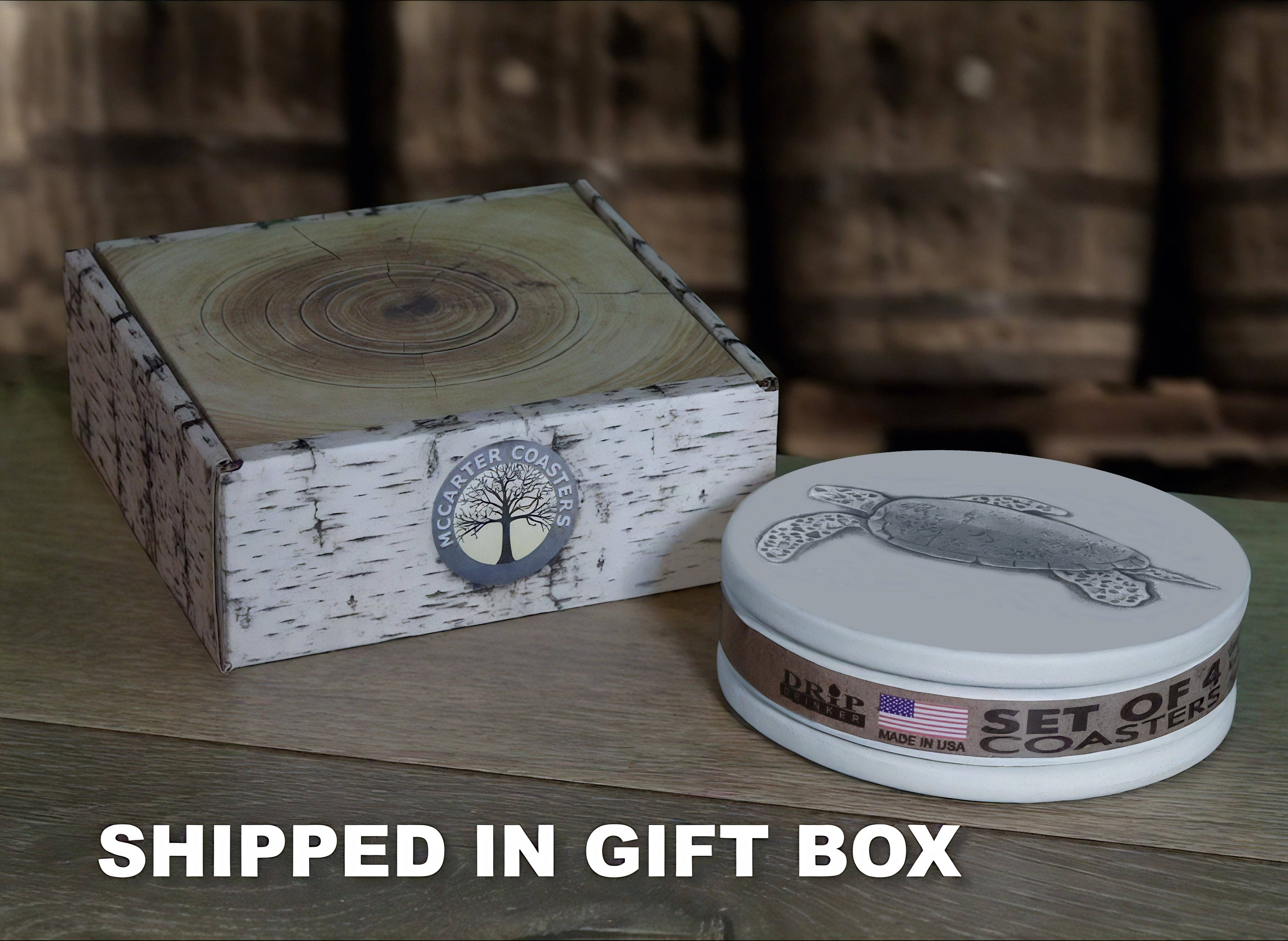 McCarter Coasters - Wholesale Coasters - Sea Turtle Drink Coasters6