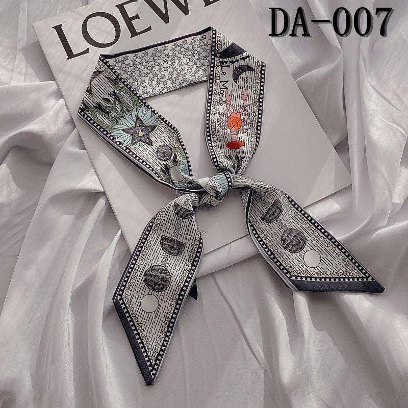 ShieldChic - Vente Écharpe – femme - Écharpe fine à cheveux longs à motif de tarot2