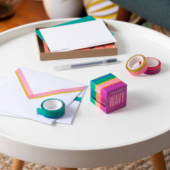Sunny Beast - Wholesale Washi Tape - Wavy Washi Tape