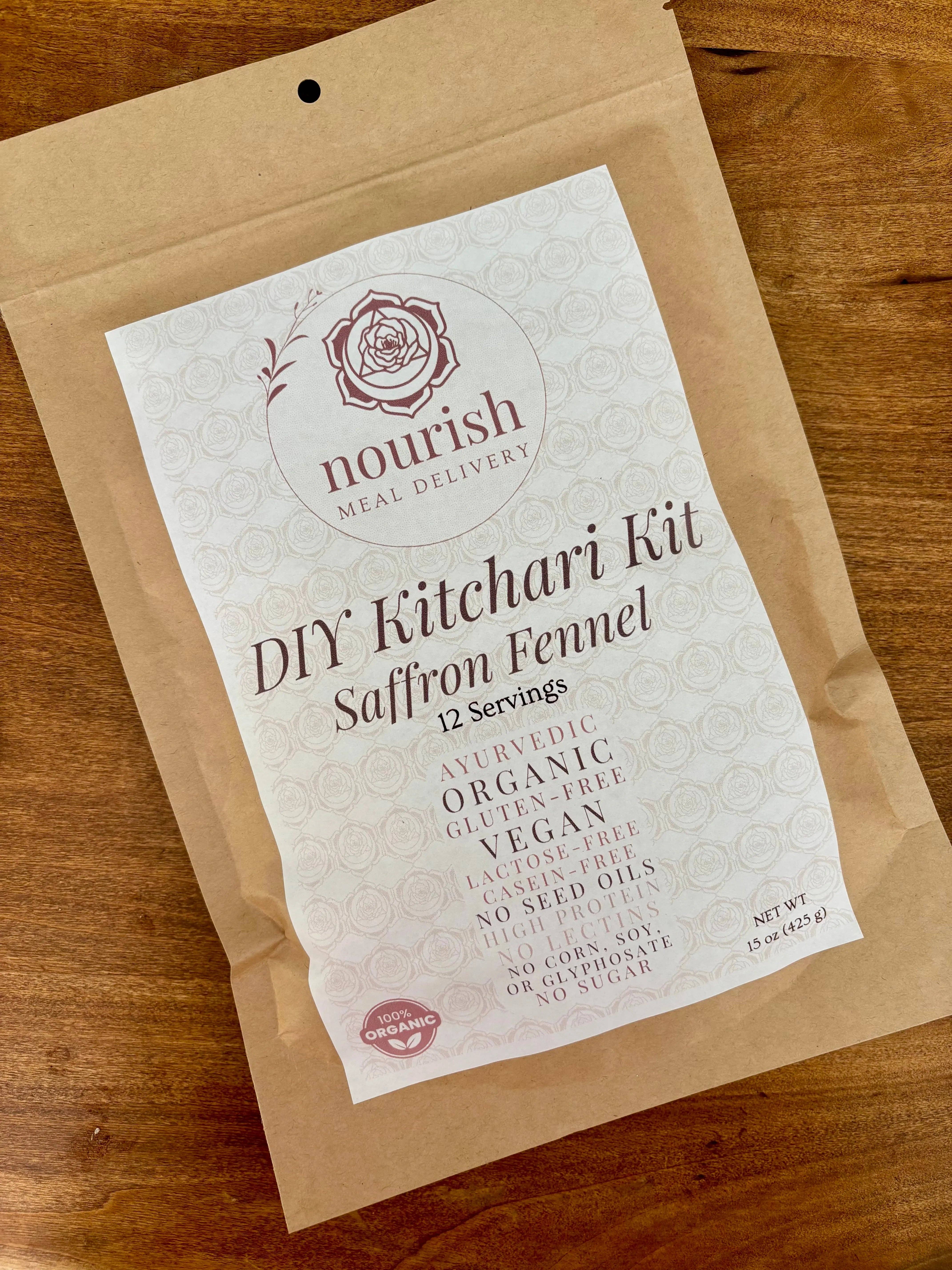 Nourish Meal Delivery - Wholesale DIY Food Kit - DIY Kitchari Kit – Saffron Fennel2