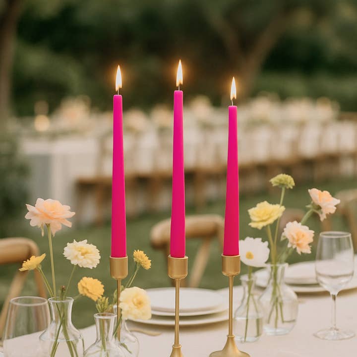 CandlesCo Australia – Großhandel Konische Kerze/Kerzenhalter – Die Signature Taper | Lebendige skulpturale Sojakerze