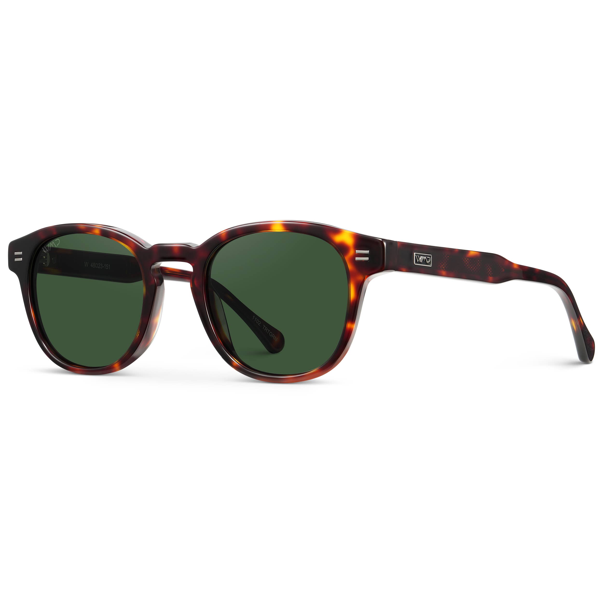 WMP Eyewear - Wholesale Sunglasses - Men's - Felix - Men’s Retro Round Oval Polarized Sunglasses3