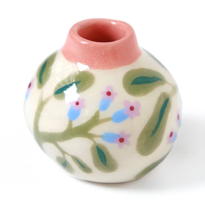 Ceramic Mini Vase - Blossom for wholesale by Dodo Toucan