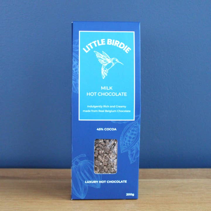 45% Milk Hot Chocolate for wholesale by Little Birdie