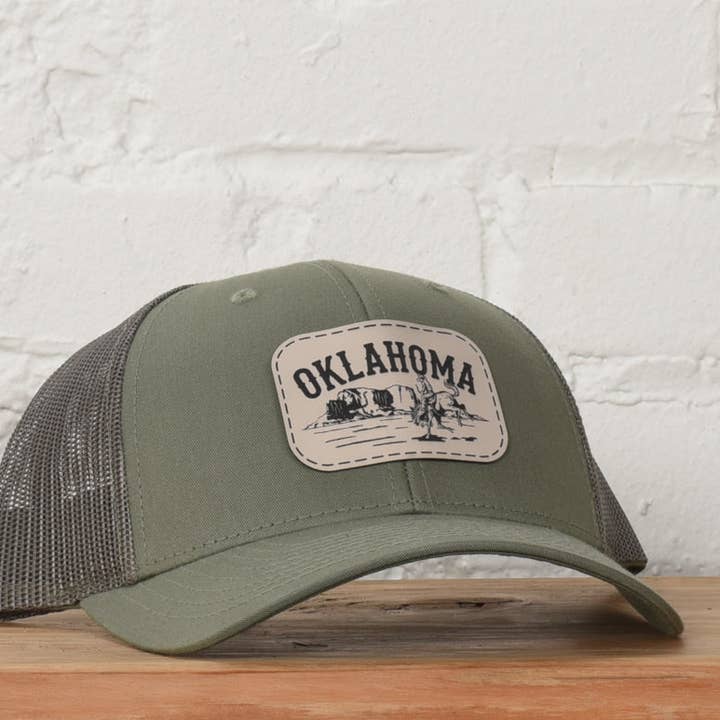 Classic State - Wholesale Trucker Hat - Unisex - Oklahoma Cowboy Snapback Hat6