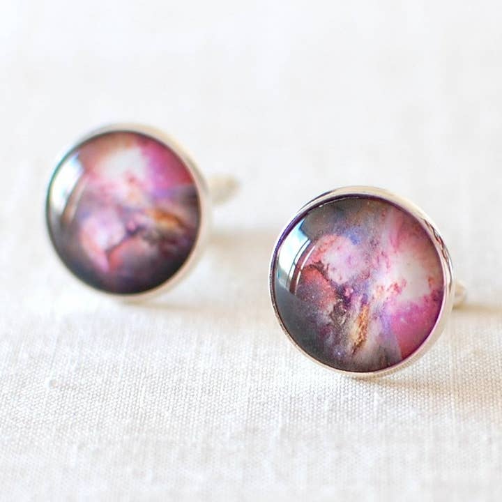 Manschettenknöpfe Orionnebel für den Großhandel von Juju Treasures