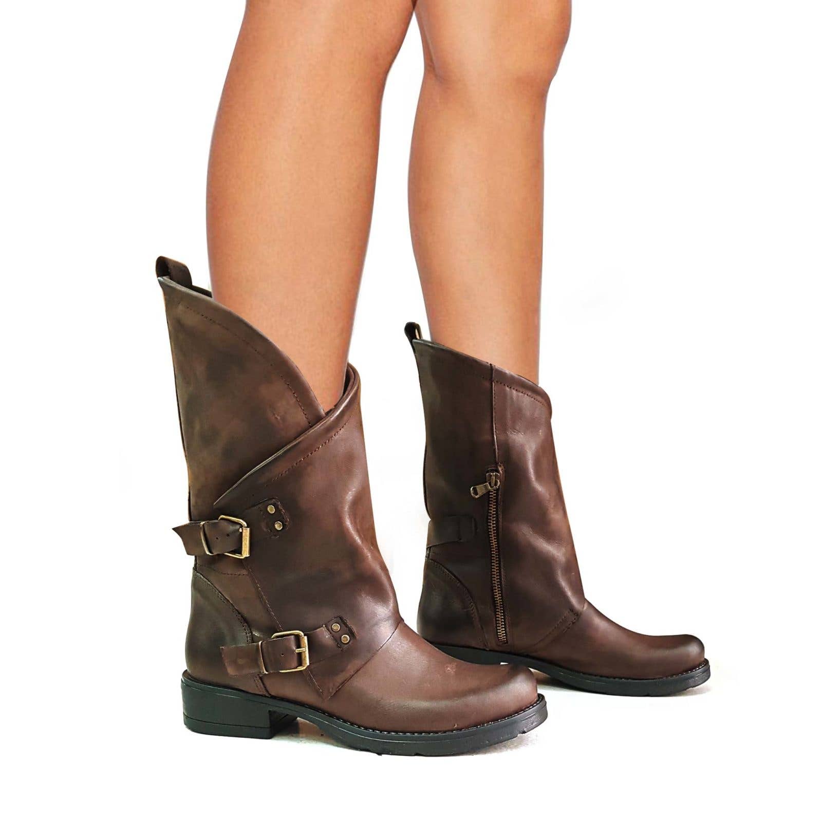 Eccellenza Donna - Wholesale Boots - Women's - MIAMI DARK BROWN1