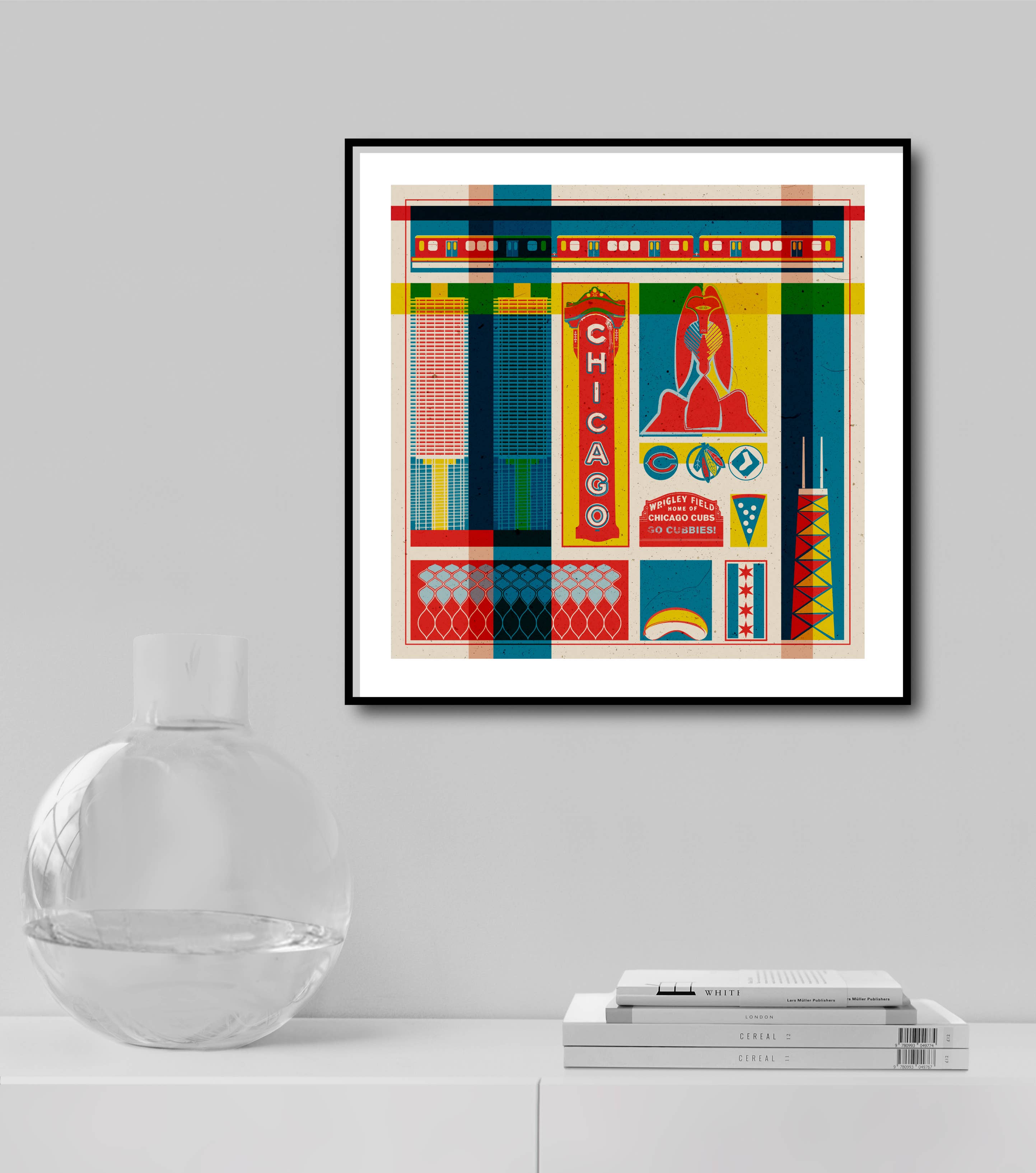 Lucky Skye Graphics – Engroshandel Kunsttryk – Chicago Indfødte1