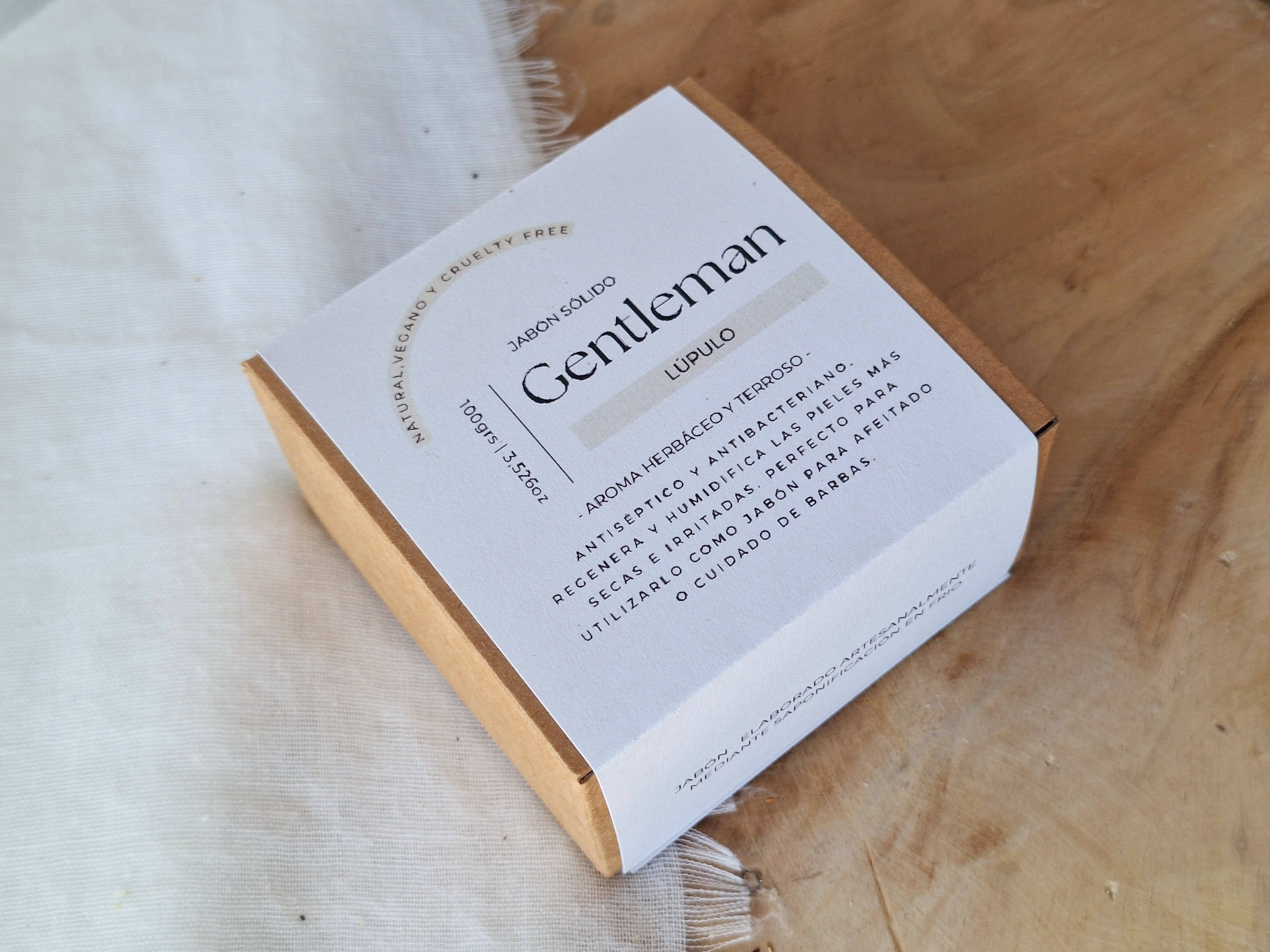 YourNiceThings - Wholesale Bar Soap - Men's - Gentleman Soap (hops) 100g2