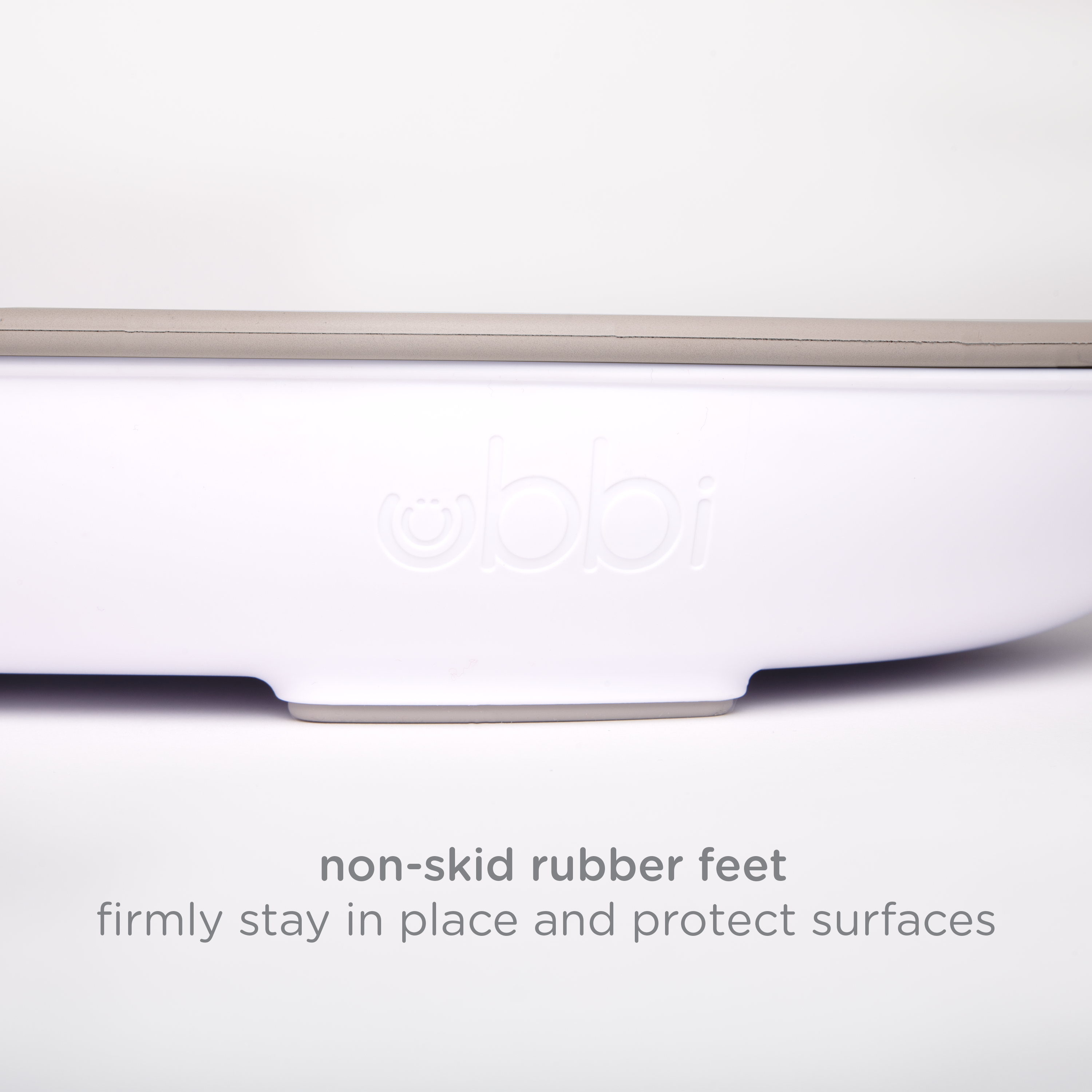 Ubbi - Vente Matelas/tapis à langer – bébé - Matelas à langer en mousse taupe6