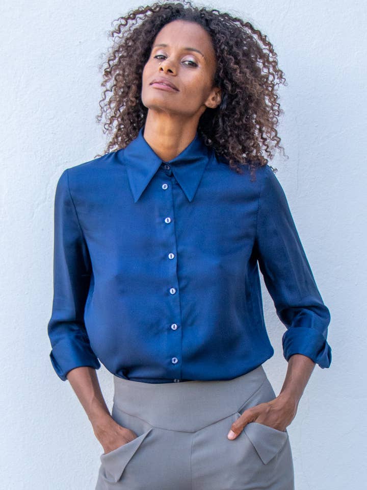 Camisa Seda para venta al por mayor de ELENA HURTADO