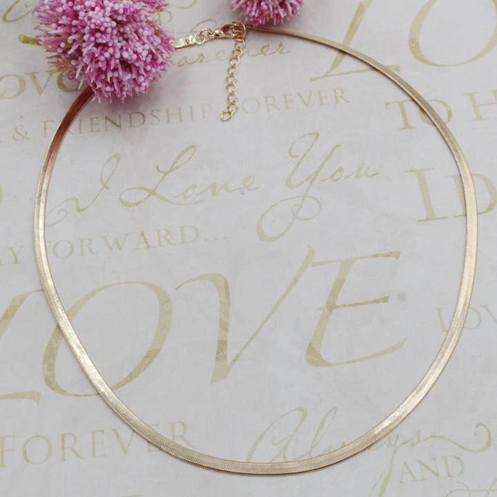 Snake Chain Choker 3mm for wholesale by Cherie by Cherie