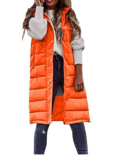Queen Fashion – wholesale Jacket – Women's –  trendy women's vest hooded layering piece4