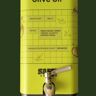 Saffi Saana - Vendita all'ingrosso Olio d'oliva - Dispenser sfuso da 5 litri a marchio Saffi Saana - Olio extra vergine di oliva