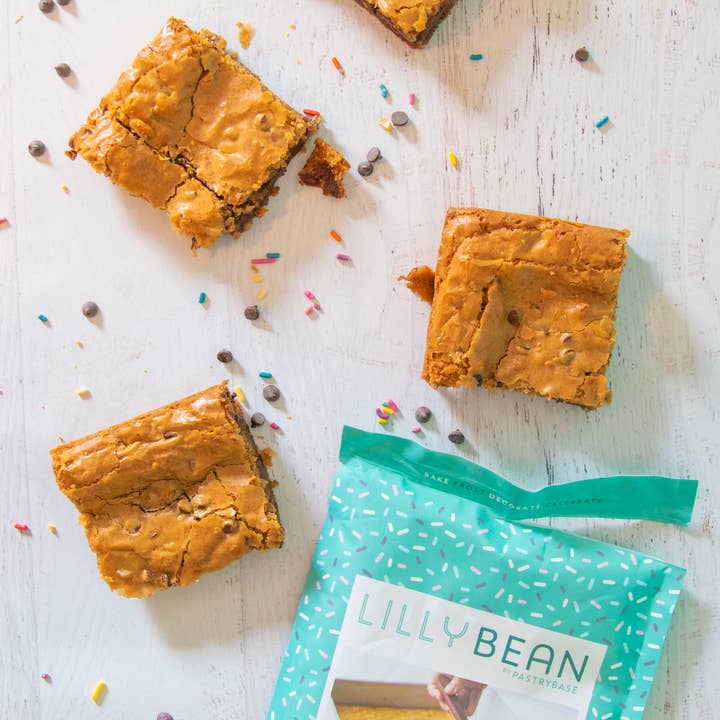 LillyBean Baking - Wholesale Brownie Mix - Gooey Blondie Mix (Vegan & Gluten-Free)