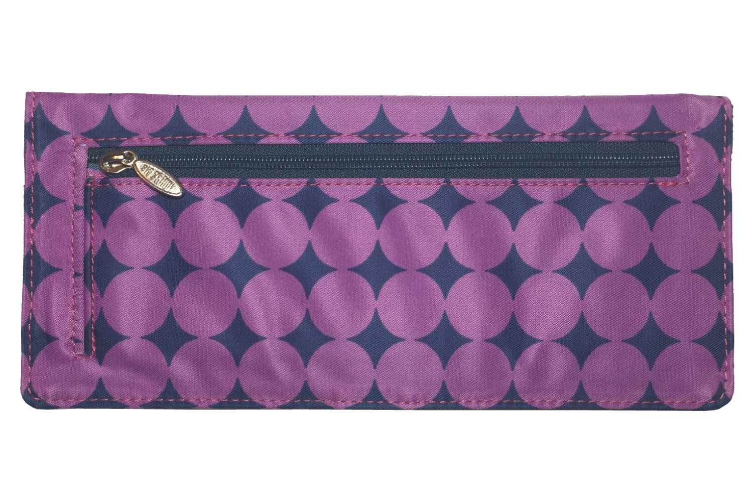 Big Skinny Wallets – Engroshandel Tegnebog – til mænd – Executive Bifold Tegnebog - Plum Dot1