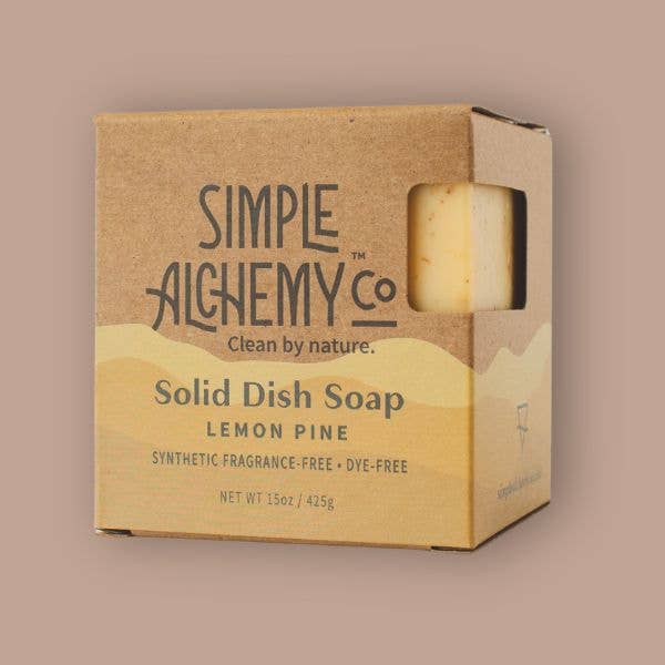 Simple Alchemy Co - Wholesale Dish Soap - Solid Dish Soap | Lemon Pine1