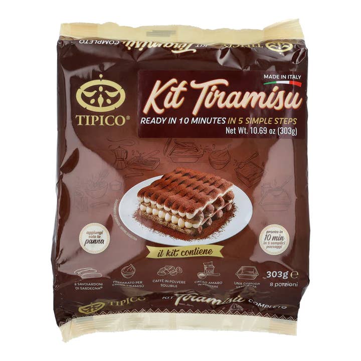 Fine Italian Food - Wholesale Cake Mix - Tipico Tiramisù Kit, 10.69 oz.