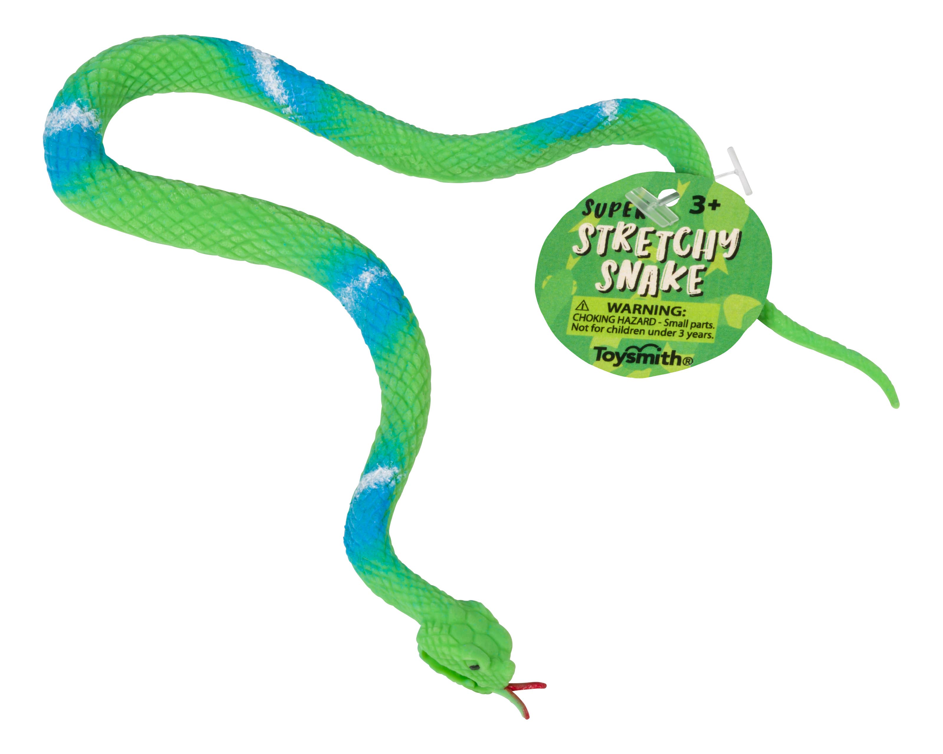 Toysmith - Wholesale Classic Toy - Kids - Super Stretchy Snake, Assorted Styles3