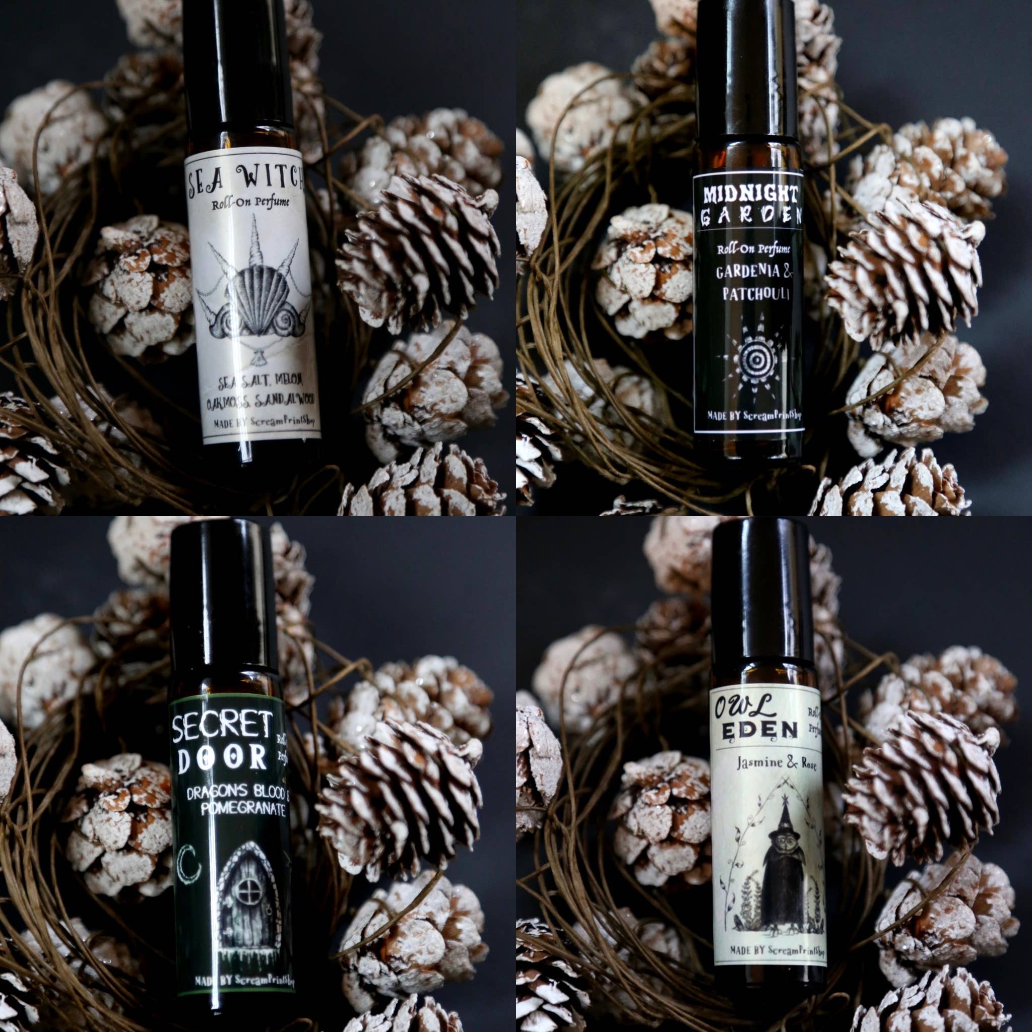ScreamPrintShop - Wholesale Roll-On Fragrance - Garden Witch Perfume | Roll On Perfume | Peppermint Lavender3