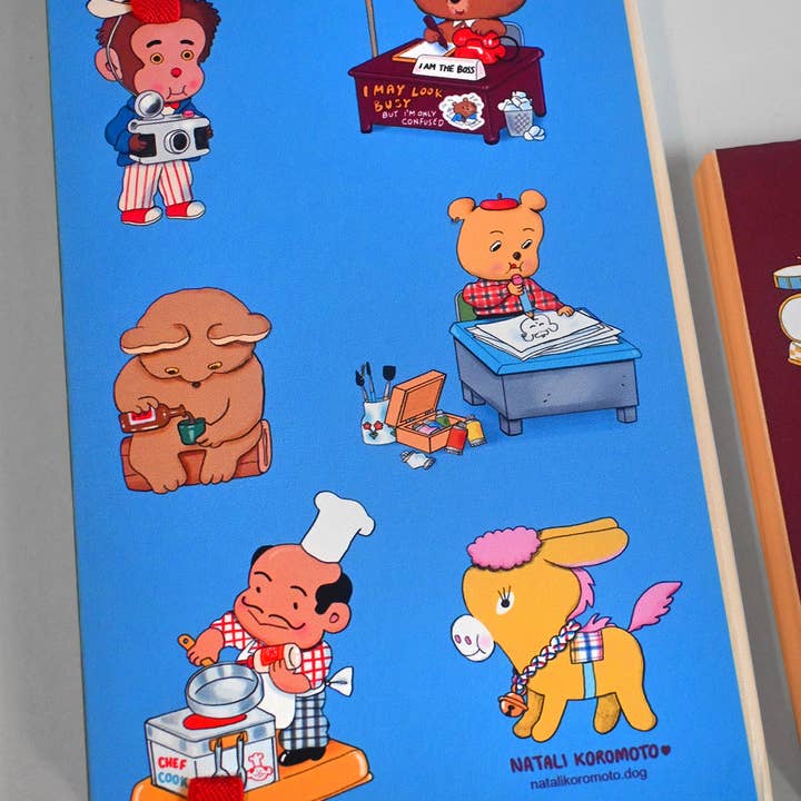 Natali Koromoto - Wholesale Notebook - "Mechanical Toys" Hardcover Notebook6