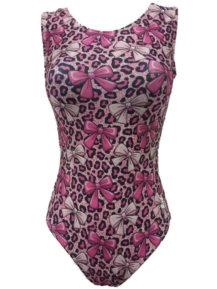 Rosa Gepardrosetter - Foxy's Flickdräkt: Färgglad, Bekväm och Tillverkad i USA! för wholesale av Foxy's Leotards