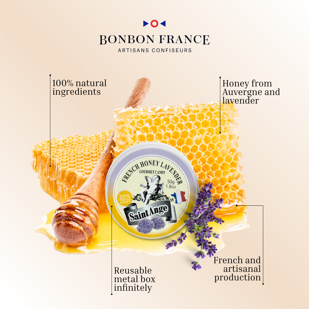 Bonbon-France - Wholesale Hard Candy - Saint-Ange Lavender Honey2