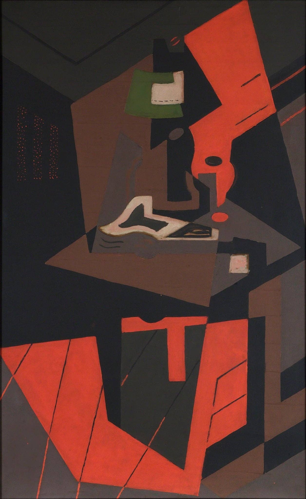 Milisima Studio - Wholesale Art Print - Still Life with Red Lamp (1916-1918)2