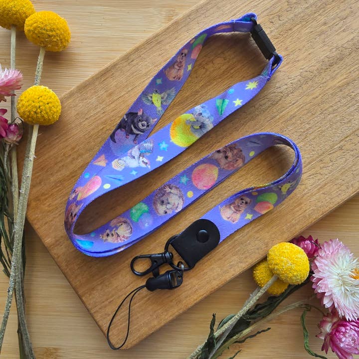 Miljøvenlig nøglesnor – Australsk dyre lilla nøglesnor for engroshandel hos Watercolour By Cat