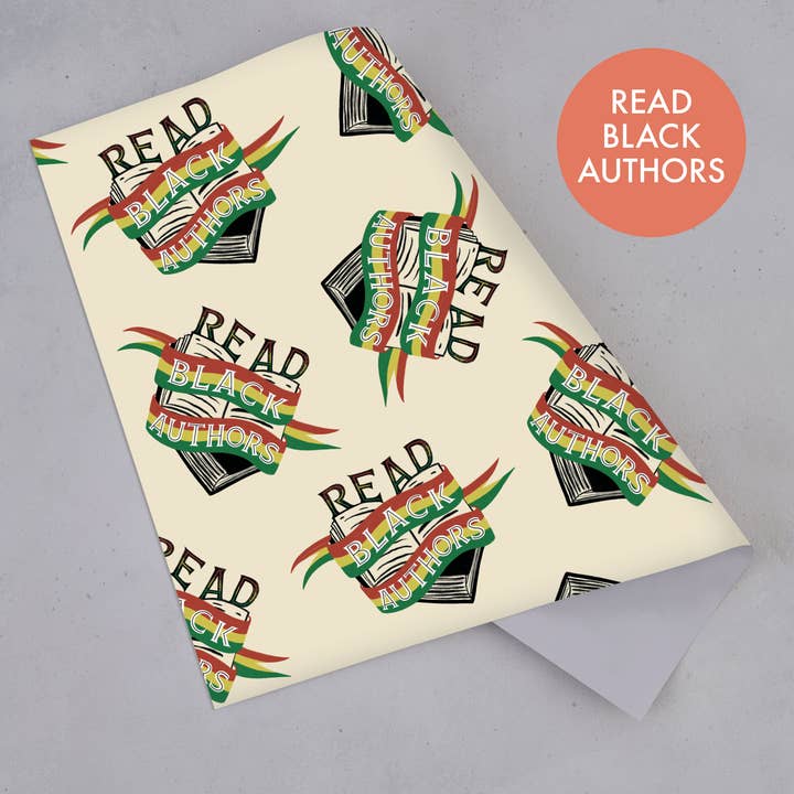 Bookishly (No US Import Fees) - Wholesale Flat Wrap - Book Gift Wrap Bulk Packs of Mixed Designs8