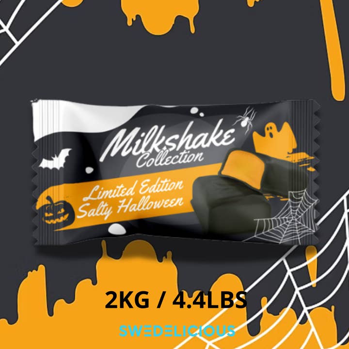 Swedelicious - Swedish Candy - Wholesale Toffee - Salty Halloween Milkshake - Swedish Candy - Pick and Mix0