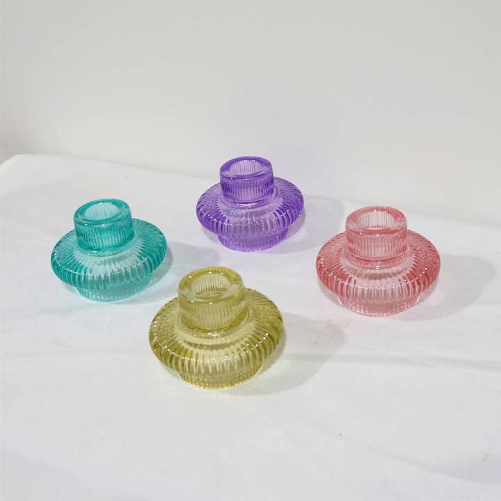 Sweet Home Deco - Wholesale Candle Holder - Taper/Tea Light Candlesticks, Stackable/Revers CandleHolders17