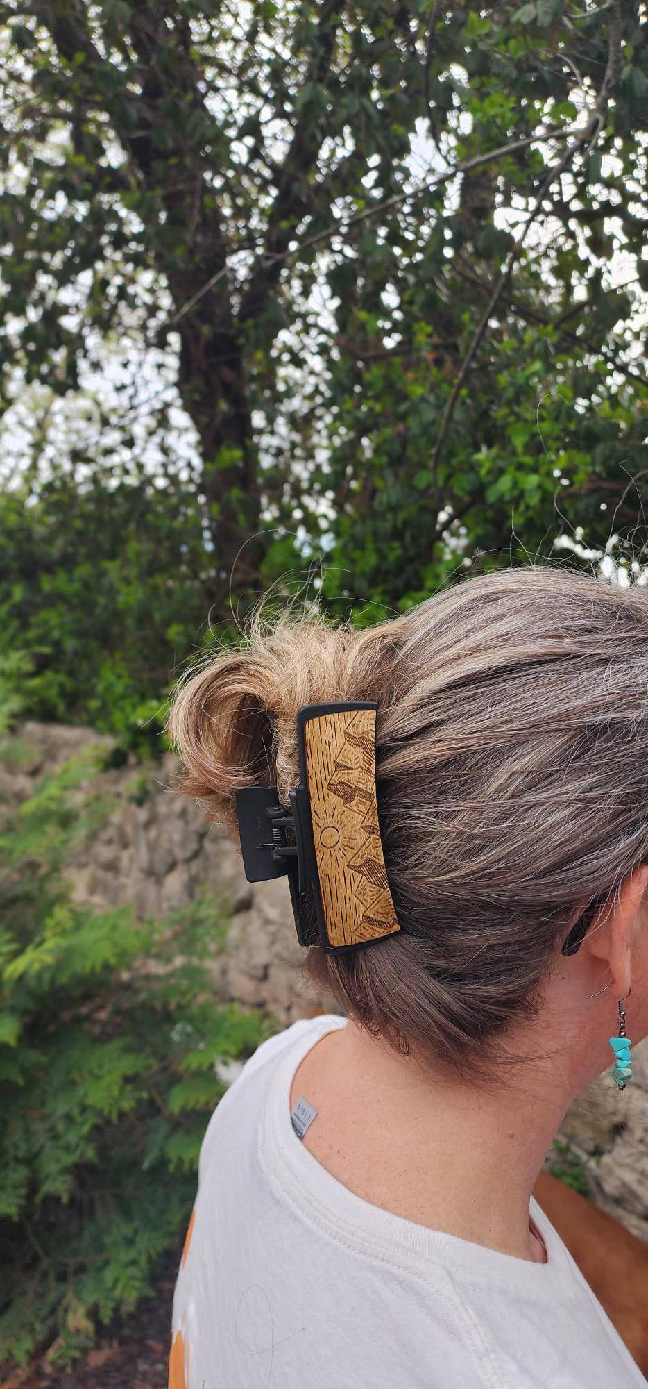 National Parks and Beyond - Wholesale Hair Clip - Women's - National Park Inspired Mountain 2" and 4" Claw Hair Clip3