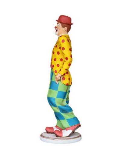 LM Treasures - Wholesale Costume - Unisex - Circus Clown Standing Life Size Statue