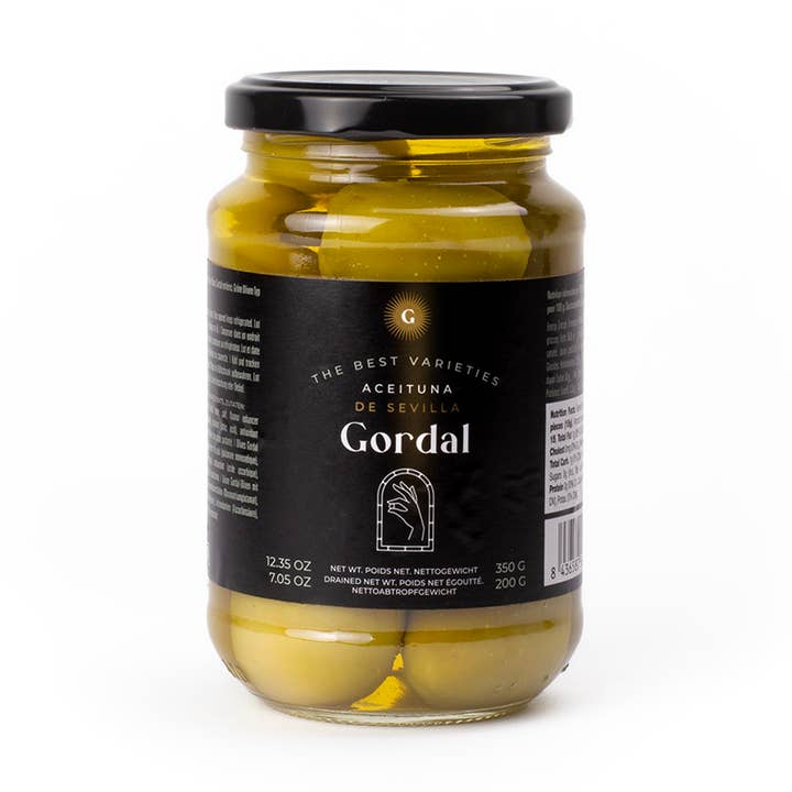 Triana Olivas. Whole Gordal Queen Olives for wholesale by Don Gastronom USA