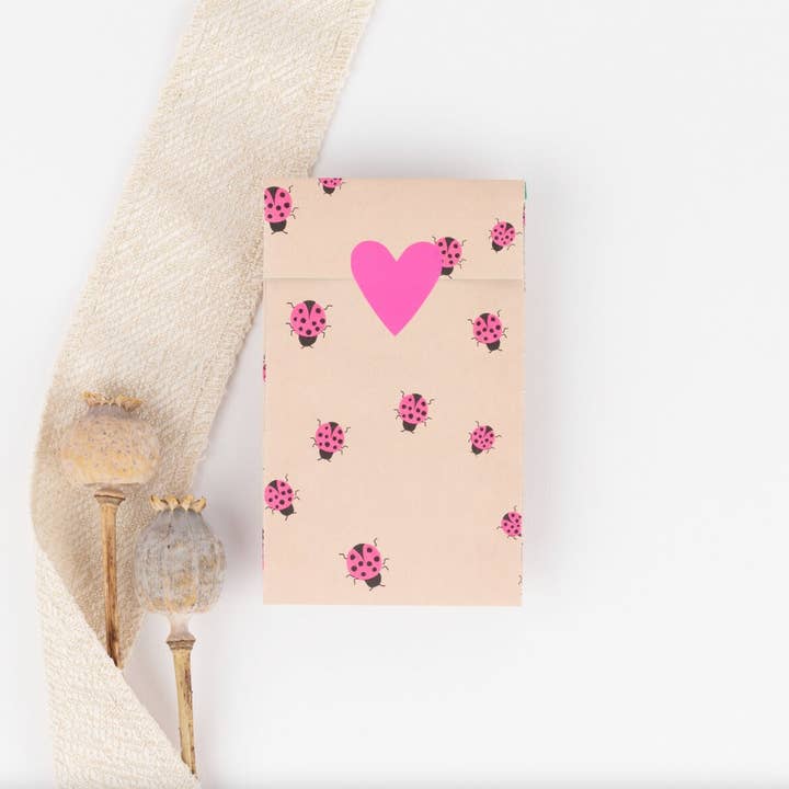 liebevoll verpackt - Wholesale Sticker - Sticker Heart Neon Pink