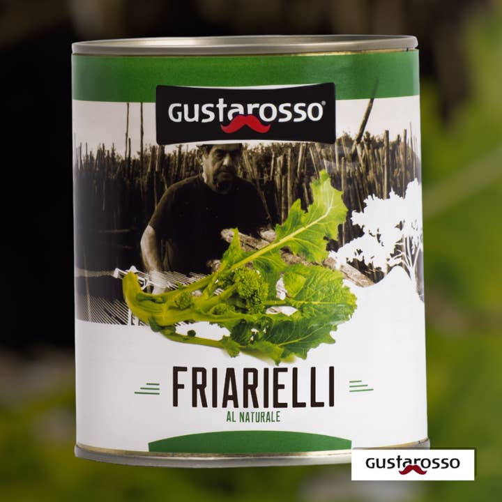 Gustarosso - Vendita all'ingrosso Salse - FRIARIELLI Broccoli Napoletani al Naturale