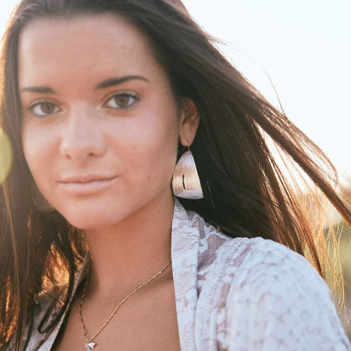 Golden Birch Dangle for wholesale by Nancy Nelson Jewelry