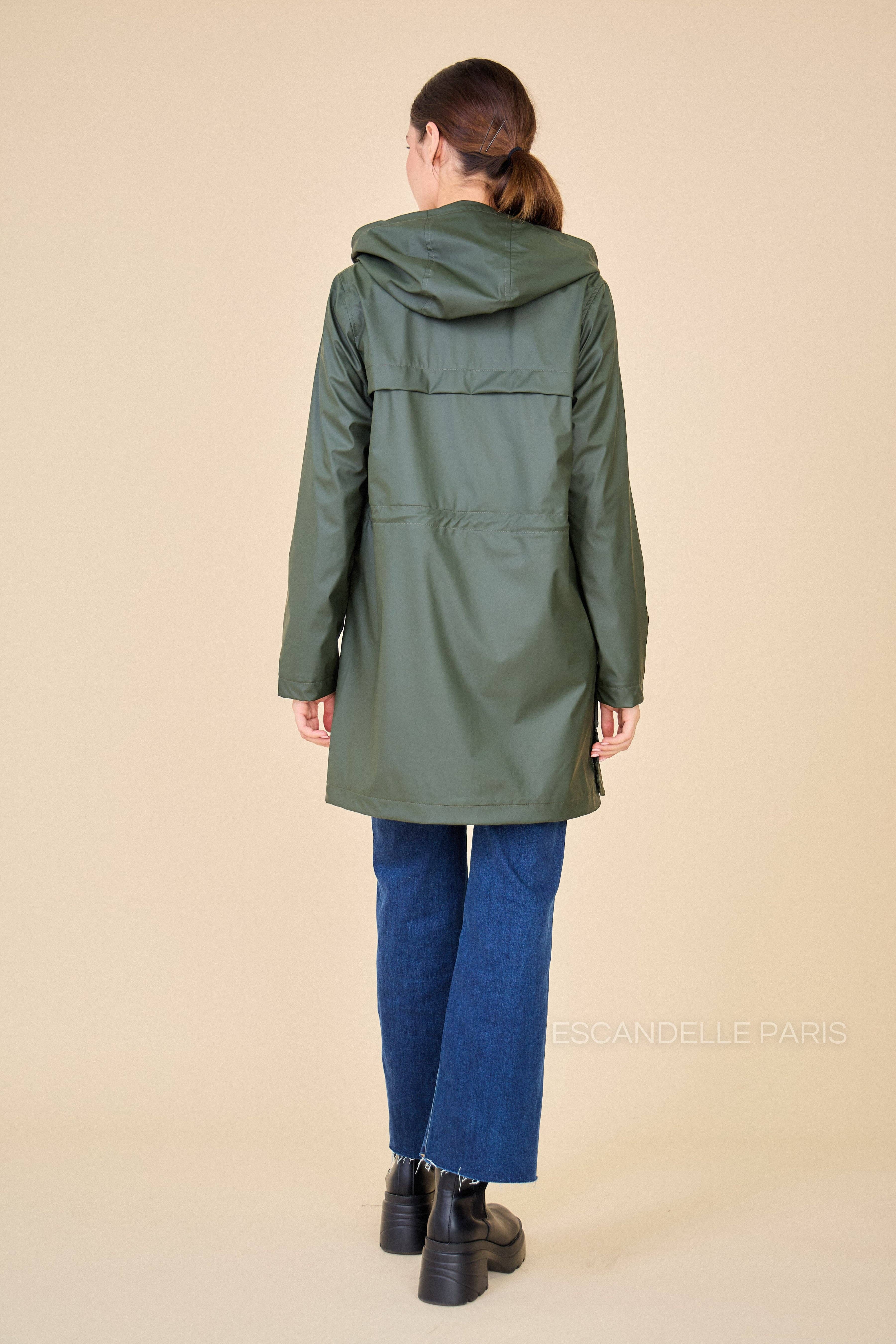 Escandelle Paris - Wholesale Parka - Women's - Mid-length parka with elastic2