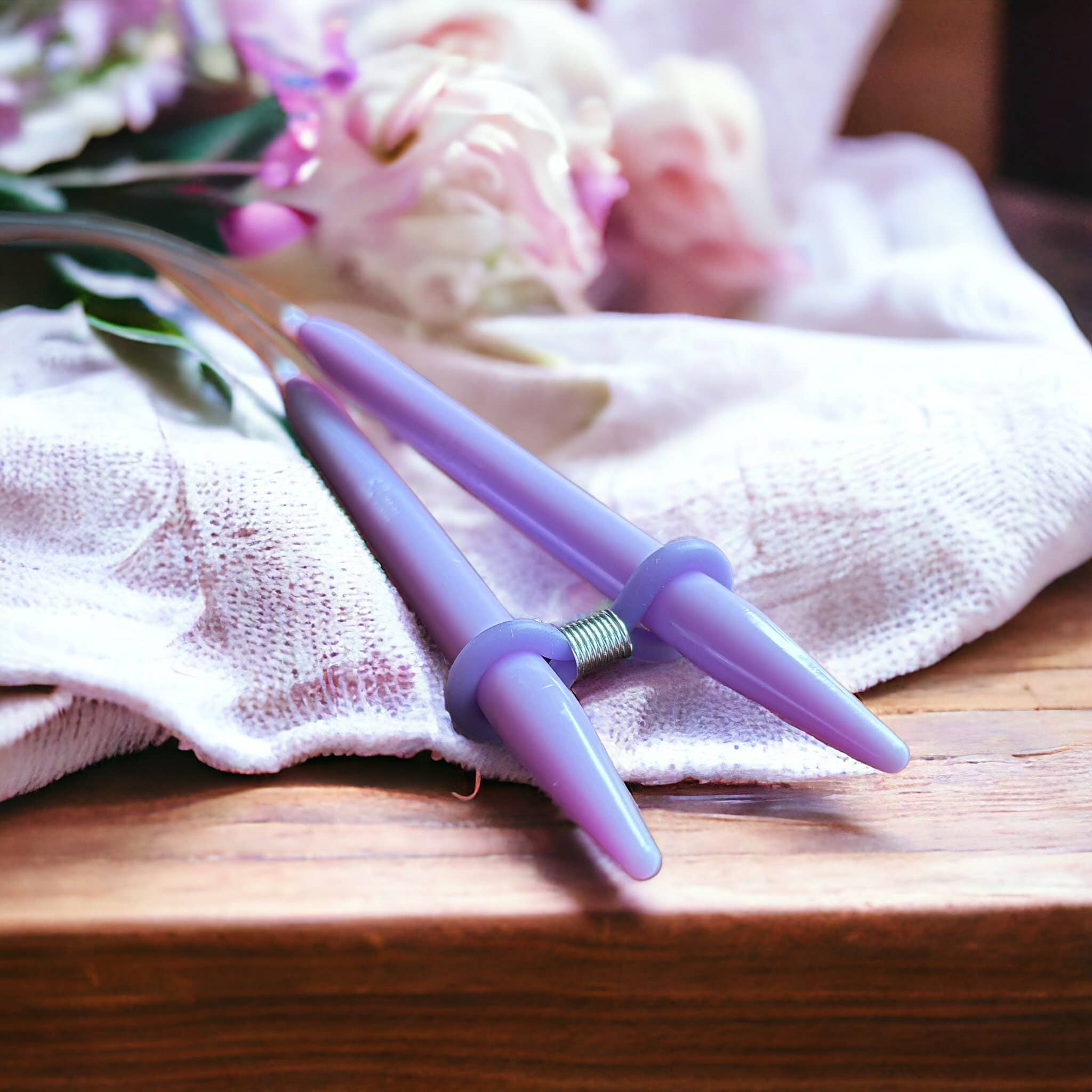 Happy Day Knitting - Wholesale Knitting/Crochet Supplies - Large Needle Huggers Stitch Stoppers for Knitting Needles #30