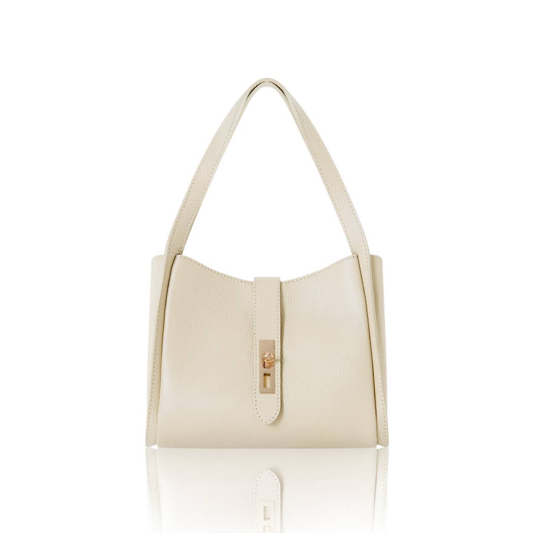 MONTTE DI JINNE – Engroshandel Skuldertaske – til kvinder – Skuldertaske i ægte læder – Elegant med flere rum14