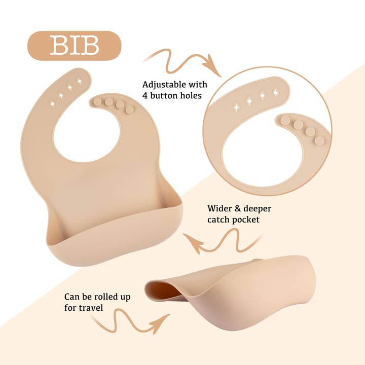 Zoe Sage - Wholesale Feeding set – Baby - Silicone Baby Feeding Set 11pc Bundle | Chino5