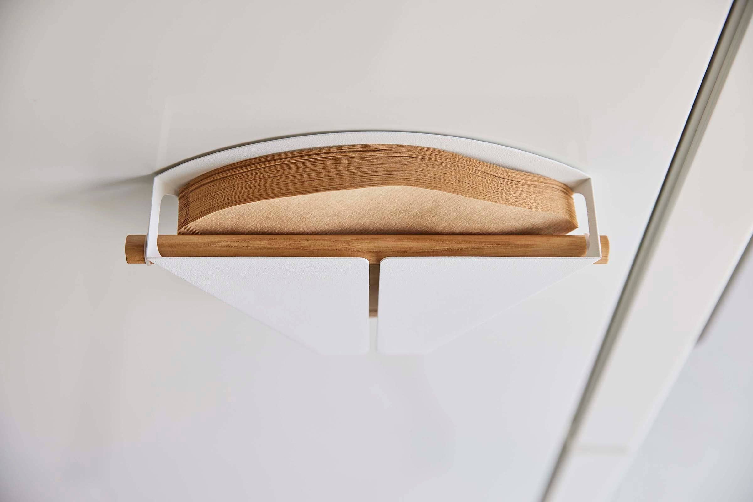 Yamazaki Home - Wholesale Coffee Filter - Magnetic Coffee Filter Case - Size 04 - Steel + Wood5