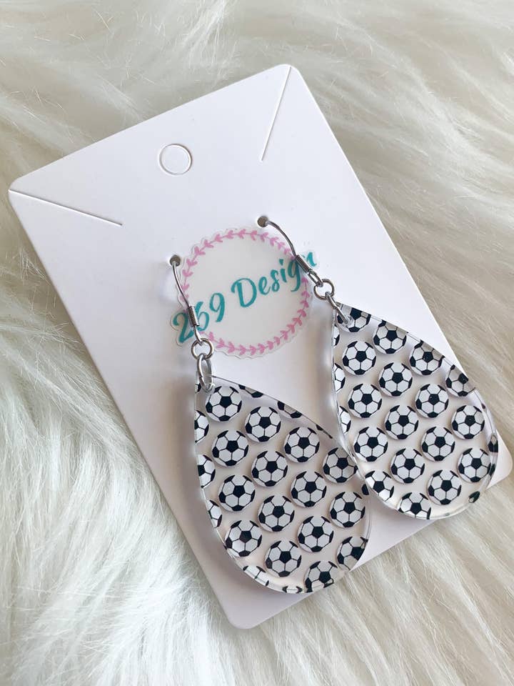 Soccer sur Clear pour la vente par 269 Design