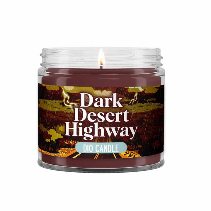 Dio Candle Company - Wholesale Jar/Filled Candle - Dark Desert Highway Candle3