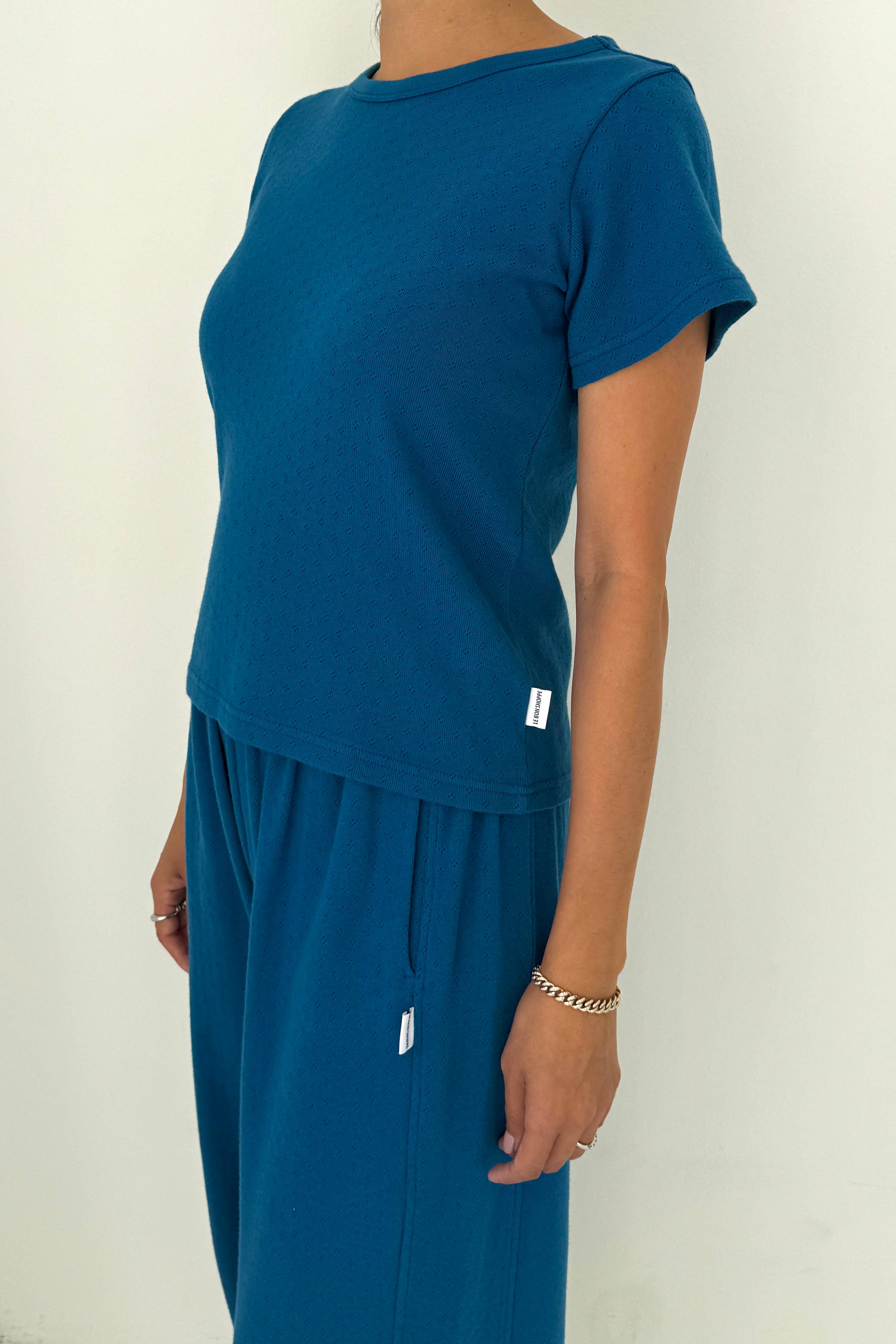 Le Bon Shoppe - Wholesale Knit Top - Women's - Pointelle Babe Tee (2S-2M-1L)18