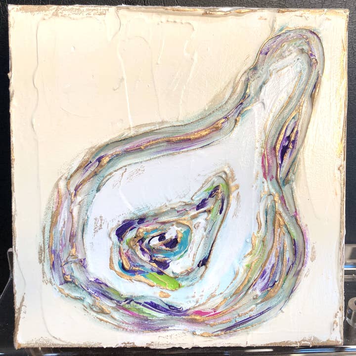 Coddiwomple - Wholesale Painting/Drawing - 6x6 Coastal beach nautical handmade painted textured wood